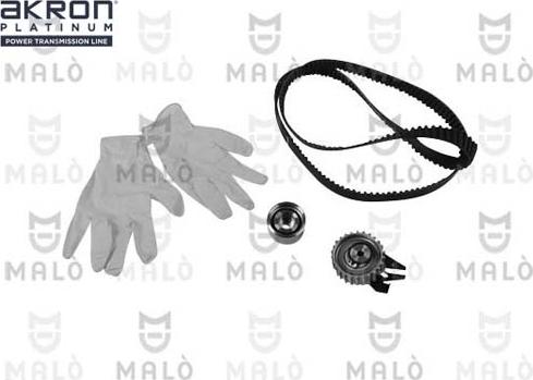 AKRON-MALÒ 1551022 - Set curea de distributie aaoparts.ro