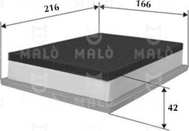 AKRON-MALÒ 1500459 - Filtru aer aaoparts.ro