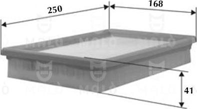 AKRON-MALÒ 1500405 - Filtru aer aaoparts.ro