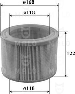 AKRON-MALÒ 1500437 - Filtru aer aaoparts.ro