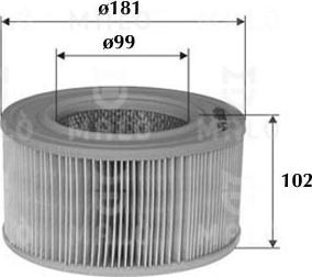 AKRON-MALÒ 1500517 - Filtru aer aaoparts.ro