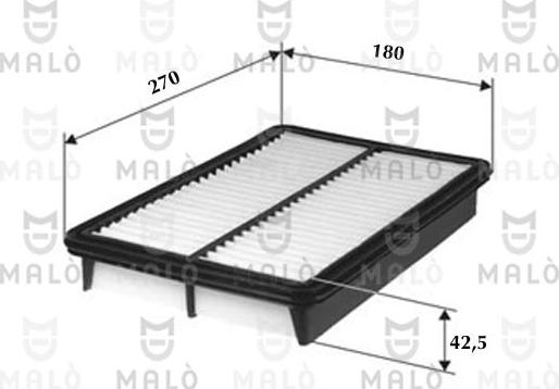AKRON-MALÒ 1500573 - Filtru aer aaoparts.ro