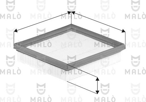 AKRON-MALÒ 1500693 - Filtru aer aaoparts.ro