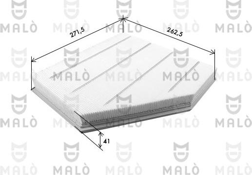 AKRON-MALÒ 1500621 - Filtru aer aaoparts.ro