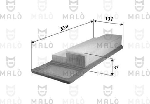 AKRON-MALÒ 1500003 - Filtru aer aaoparts.ro