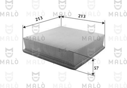 AKRON-MALÒ 1500344 - Filtru aer aaoparts.ro