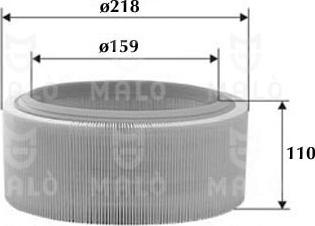 AKRON-MALÒ 1500377 - Filtru aer aaoparts.ro