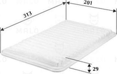 AKRON-MALÒ 1500222 - Filtru aer aaoparts.ro