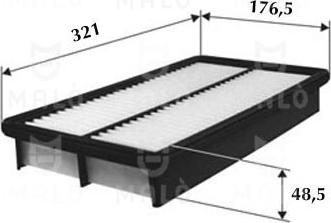 AKRON-MALÒ 1500271 - Filtru aer aaoparts.ro