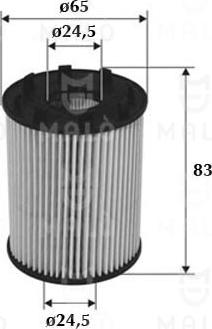 AKRON-MALÒ 1510006 - Filtru ulei aaoparts.ro