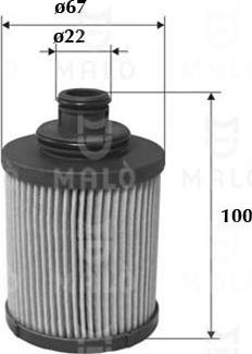 AKRON-MALÒ 1510010 - Filtru ulei aaoparts.ro