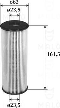 AKRON-MALÒ 1510157 - Filtru ulei aaoparts.ro