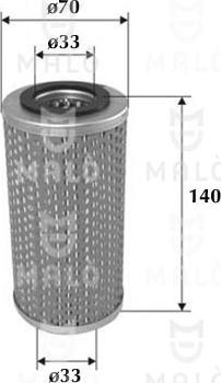 AKRON-MALÒ 1510167 - Filtru ulei aaoparts.ro