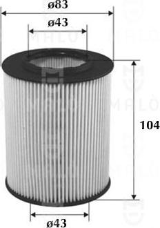 AKRON-MALÒ 1510119 - Filtru ulei aaoparts.ro