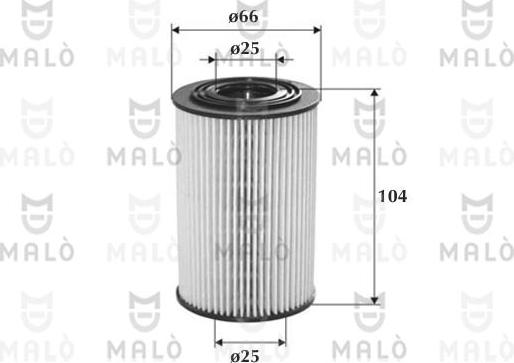 AKRON-MALÒ 1510113 - Filtru ulei aaoparts.ro