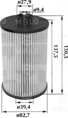 AKRON-MALÒ 1510130 - Filtru ulei aaoparts.ro