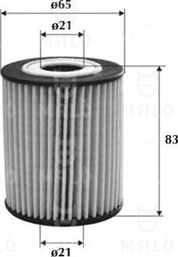 AKRON-MALÒ 1510120 - Filtru ulei aaoparts.ro