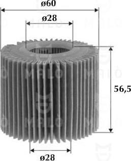 AKRON-MALÒ 1510179 - Filtru ulei aaoparts.ro