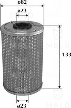 AKRON-MALÒ 1510204 - Filtru ulei aaoparts.ro