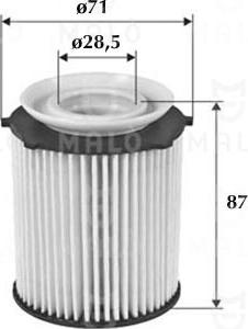 AKRON-MALÒ 1510213 - Filtru ulei aaoparts.ro