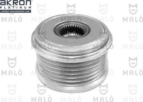 AKRON-MALÒ 1580015 - Fulie, alternator aaoparts.ro