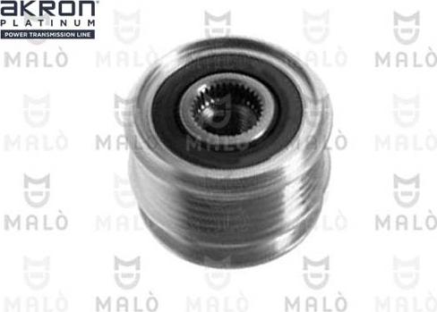 AKRON-MALÒ 1580076 - Fulie, alternator aaoparts.ro
