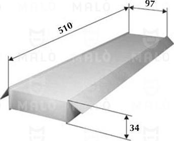 AKRON-MALÒ 1530951 - Filtru, aer habitaclu aaoparts.ro