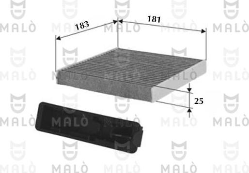 AKRON-MALÒ 1530972 - Filtru, aer habitaclu aaoparts.ro