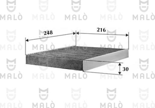 AKRON-MALÒ 1530472 - Filtru, aer habitaclu aaoparts.ro