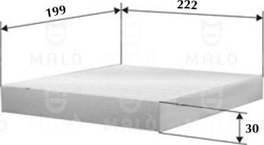 AKRON-MALÒ 1530511 - Filtru, aer habitaclu aaoparts.ro