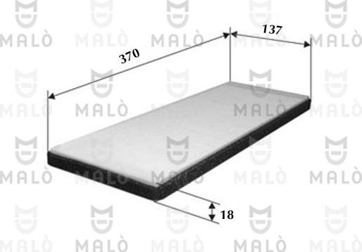 AKRON-MALÒ 1530601 - Filtru, aer habitaclu aaoparts.ro