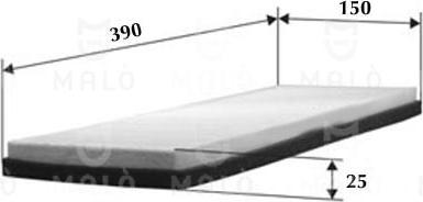 AKRON-MALÒ 1530041 - Filtru, aer habitaclu aaoparts.ro