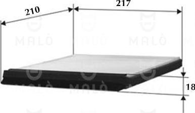 AKRON-MALÒ 1530061 - Filtru, aer habitaclu aaoparts.ro