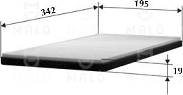 AKRON-MALÒ 1530031 - Filtru, aer habitaclu aaoparts.ro