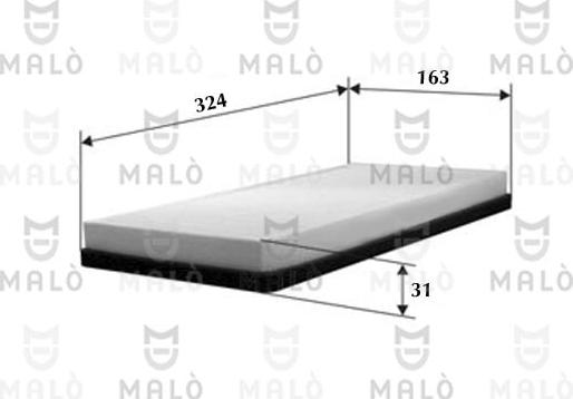 AKRON-MALÒ 1530141 - Filtru, aer habitaclu aaoparts.ro