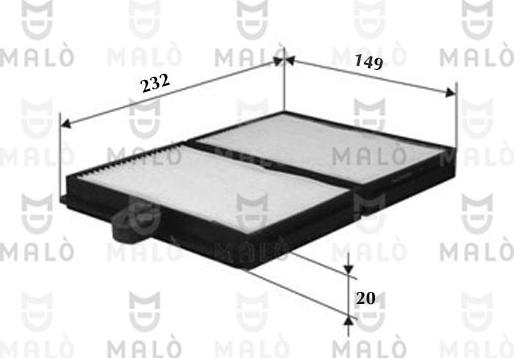 AKRON-MALÒ 1530861 - Filtru, aer habitaclu aaoparts.ro