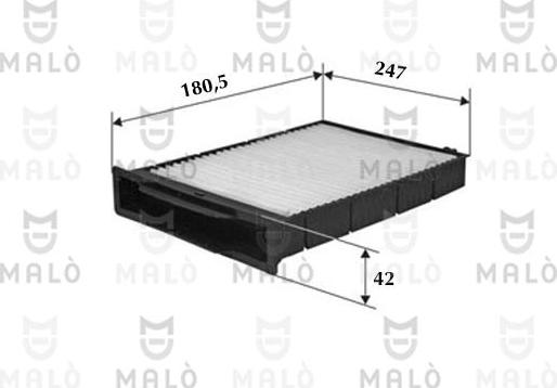 AKRON-MALÒ 1530831 - Filtru, aer habitaclu aaoparts.ro