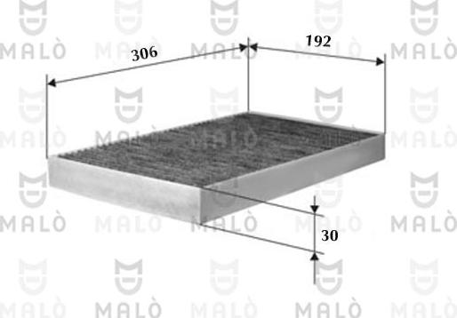 AKRON-MALÒ 1530222 - Filtru, aer habitaclu aaoparts.ro