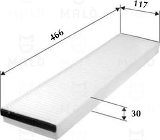 AKRON-MALÒ 1530751 - Filtru, aer habitaclu aaoparts.ro