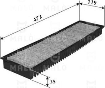 AKRON-MALÒ 1530752 - Filtru, aer habitaclu aaoparts.ro