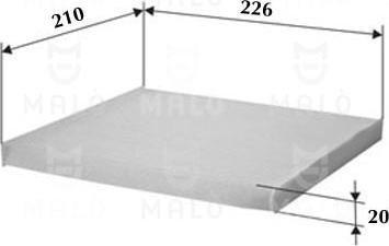 AKRON-MALÒ 1531911 - Filtru, aer habitaclu aaoparts.ro