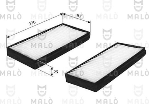 AKRON-MALÒ 1531971 - Filtru, aer habitaclu aaoparts.ro
