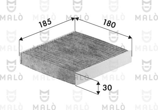 AKRON-MALÒ 1531442 - Filtru, aer habitaclu aaoparts.ro