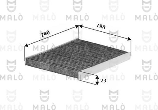 AKRON-MALÒ 1531562 - Filtru, aer habitaclu aaoparts.ro