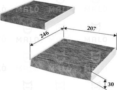 AKRON-MALÒ 1531632 - Filtru, aer habitaclu aaoparts.ro