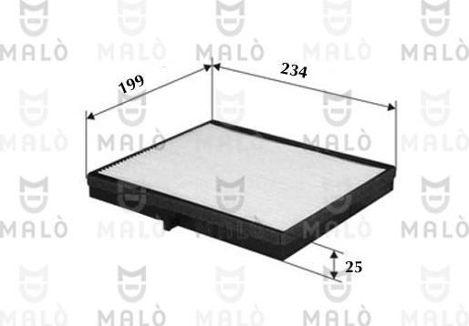 AKRON-MALÒ 1531051 - Filtru, aer habitaclu aaoparts.ro