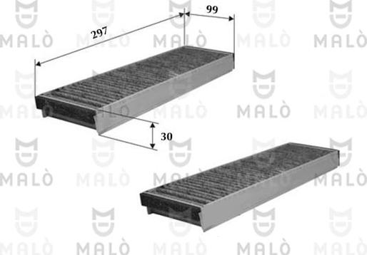 AKRON-MALÒ 1531032 - Filtru, aer habitaclu aaoparts.ro