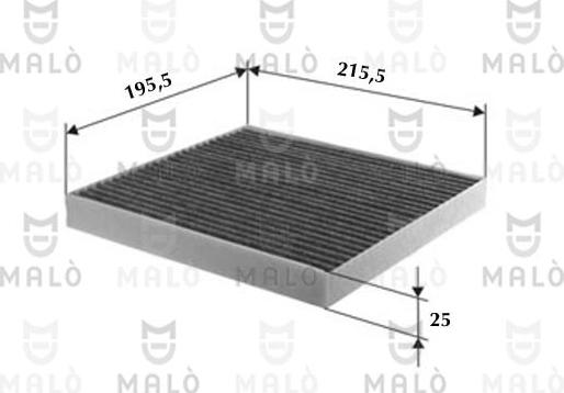 AKRON-MALÒ 1531022 - Filtru, aer habitaclu aaoparts.ro