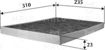 AKRON-MALÒ 1531072 - Filtru, aer habitaclu aaoparts.ro