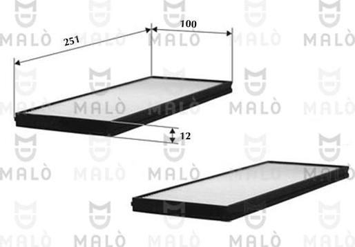 AKRON-MALÒ 1531171 - Filtru, aer habitaclu aaoparts.ro